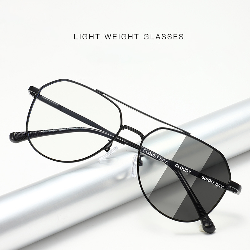 DDDLONG Kacamata Hitam Fotochr - Vintage Fashion Streetwear ulasan dan harga