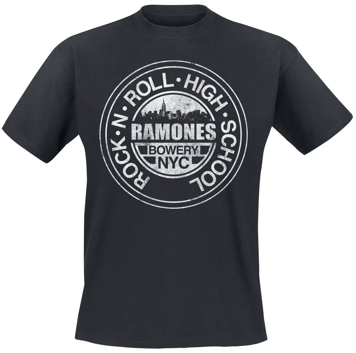 Kaus Sekolah Menengah Ramones  - Vintage Fashion Nyc ulasan dan harga