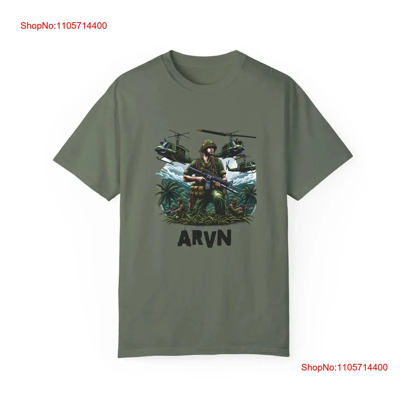 Kaos ARVN Era Vietnam untuk Pa - Vintage Fashion Eras ulasan dan harga