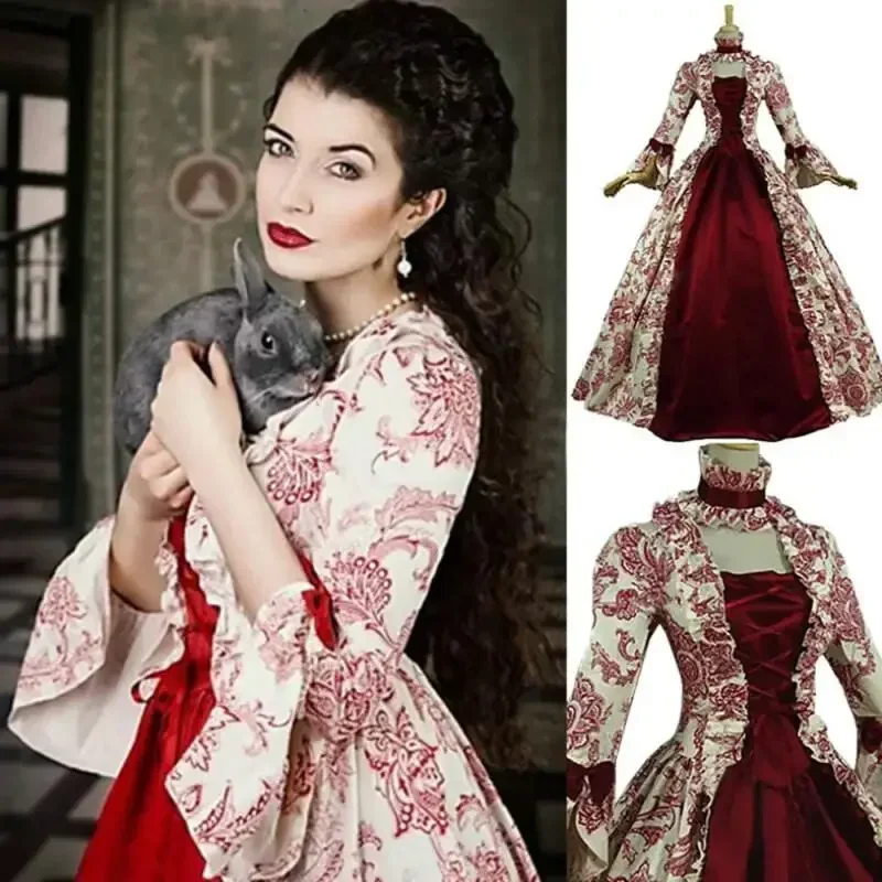 Gaun Cosplay Gotik Ukuran Besa - Vintage Fashion Dress ulasan dan harga