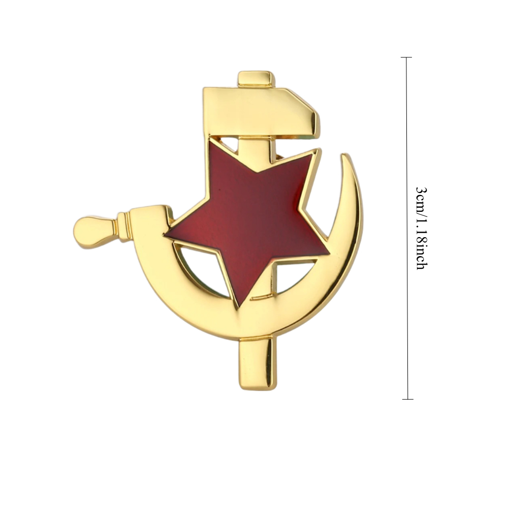 1 buah Pin Kerah Vintage Sovie - Vintage Fashion Eras ulasan dan harga