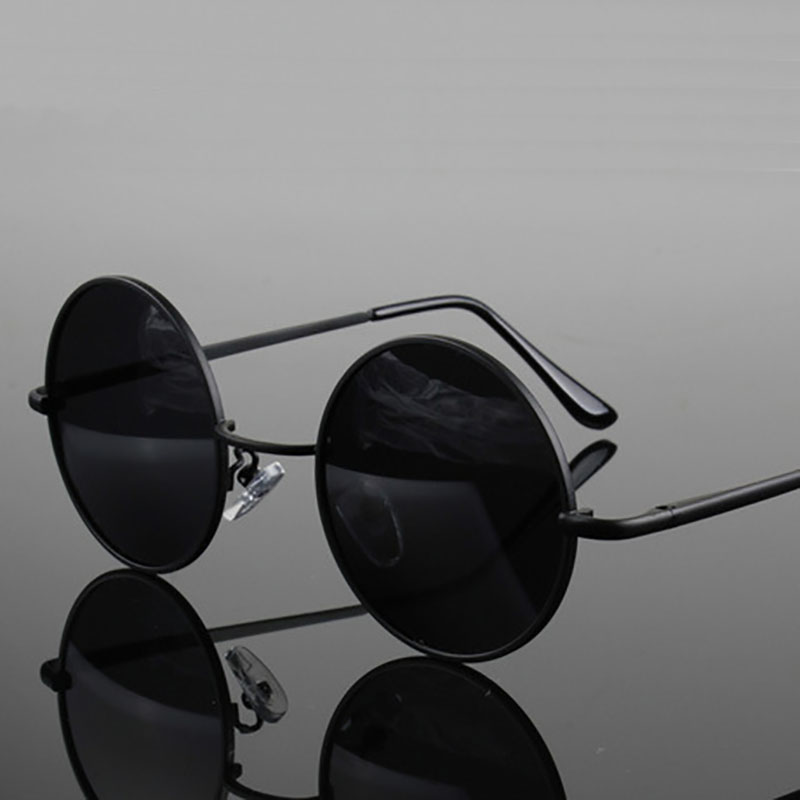 Kacamata Hitam Bulat Retro Vin - Vintage Fashion Streetwear ulasan dan harga