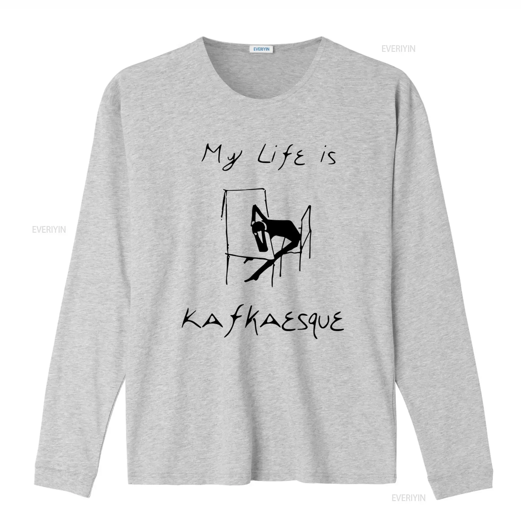 Kaos My Life is Kafkaesque Ter - Vintage Fashion Art ulasan dan harga