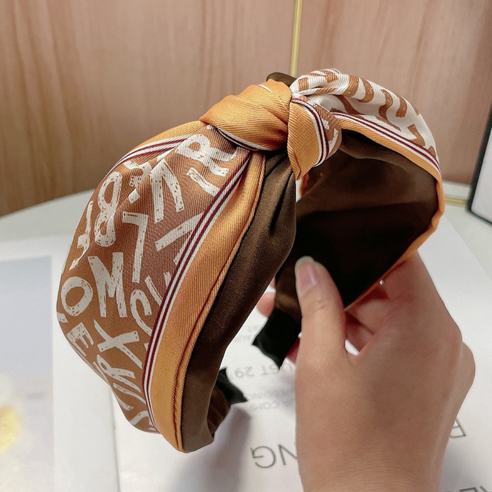 Ikat Kepala Simpul Kain Lebar  - Vintage Fashion Boutique ulasan dan harga